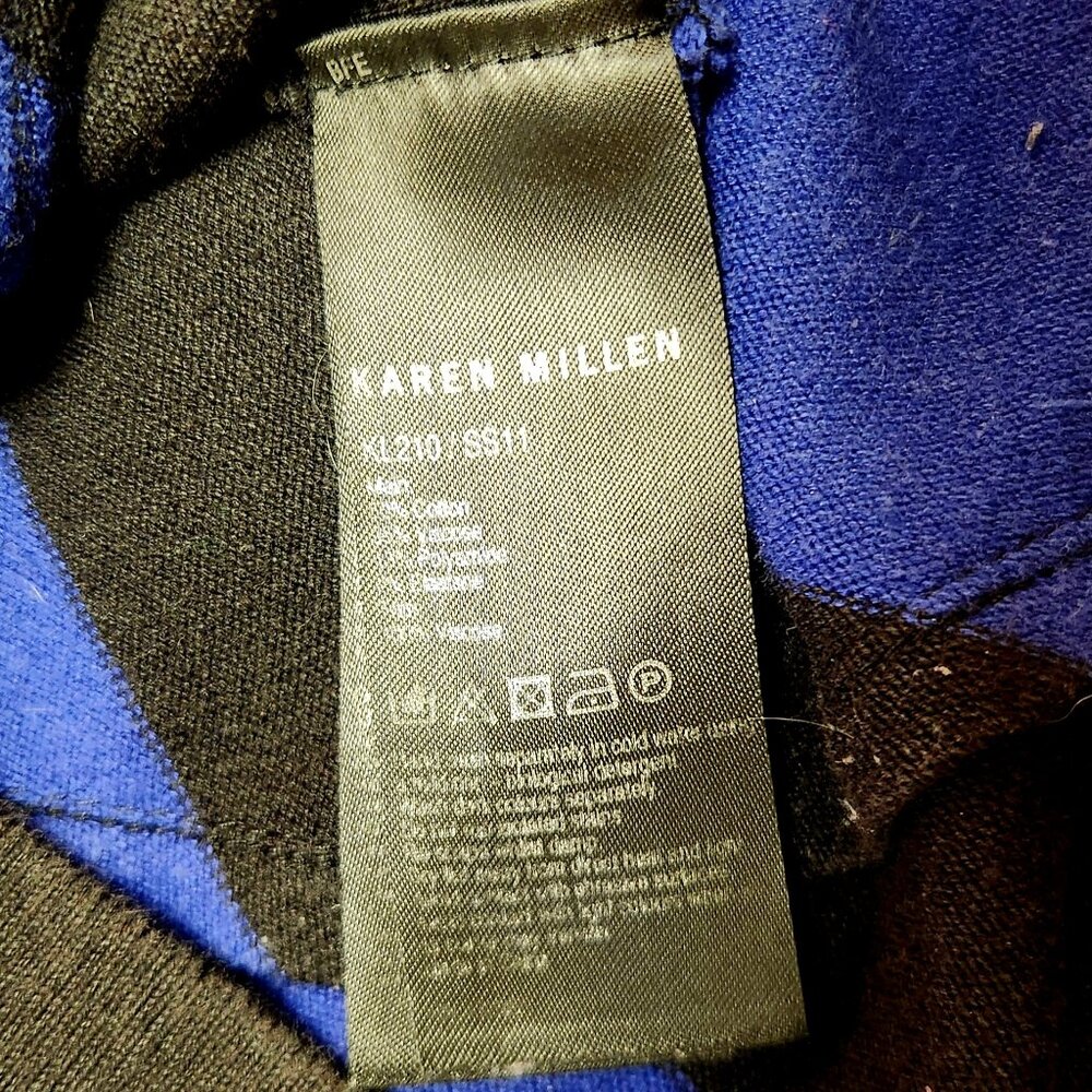 Karen Millen Dress S Knit Multi Color Stripe - image 8